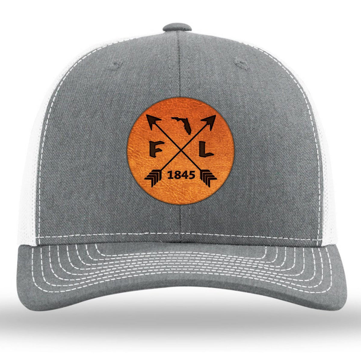 Florida State Arrows - Leather Patch Trucker Hat