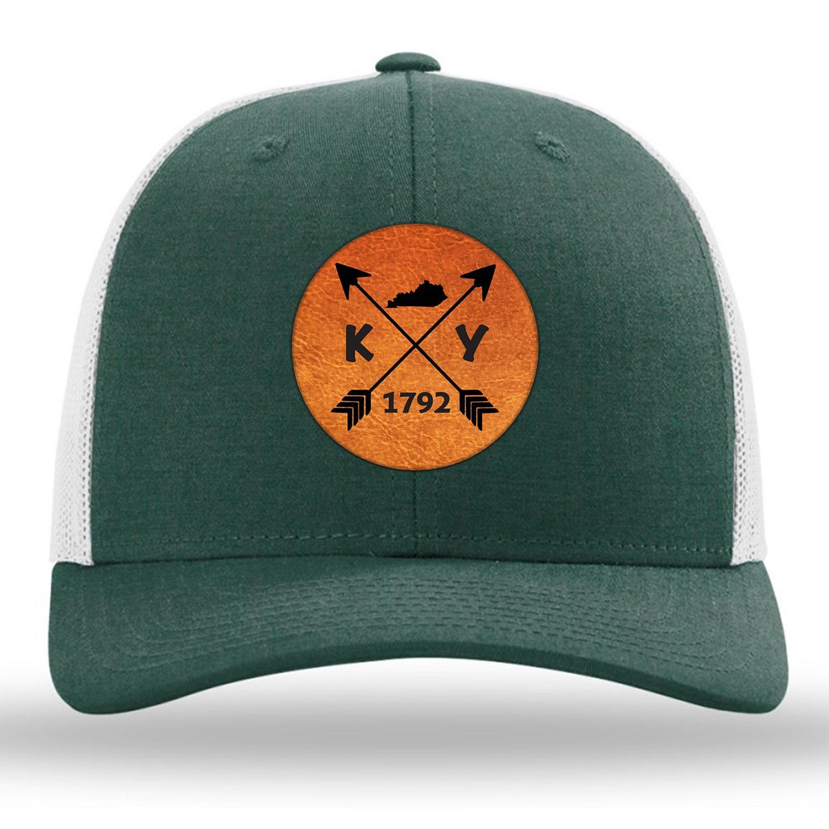 Kentucky State Arrows - Leather Patch Trucker Hat