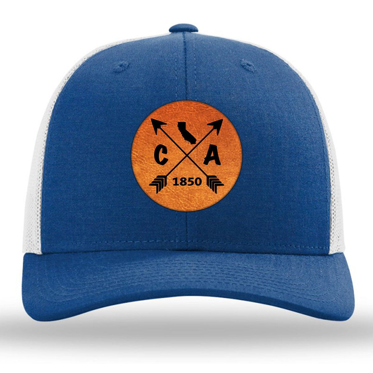 California State Arrows - Leather Patch Trucker Hat